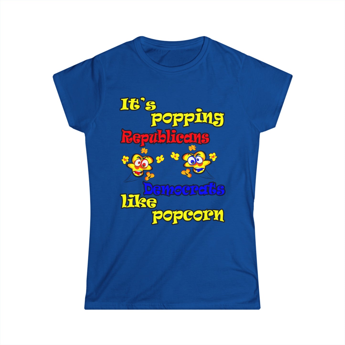 popping like popcorn - Women's Softstyle Tee