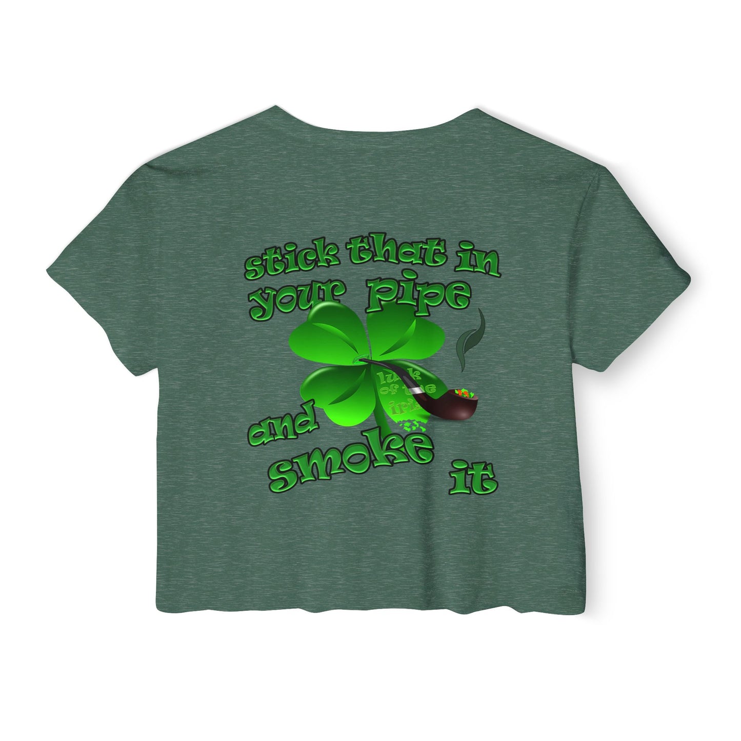 celtics logo - Women's Festival Crop Top