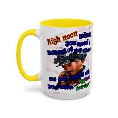 high noon - Accent Mug (white marble)
