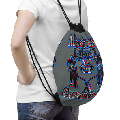 em cee squared - Drawstring Bag (dark grey)