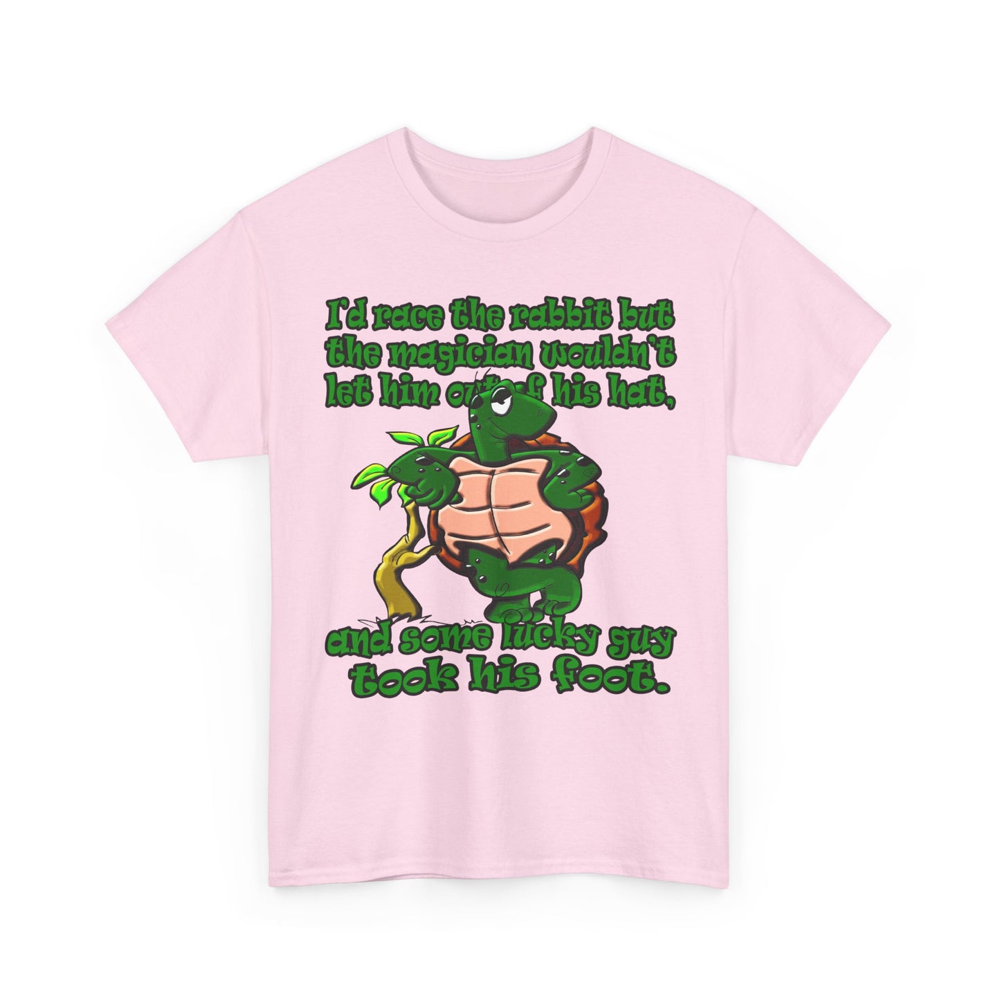 turtle race - Unisex Heavy Cotton Tee