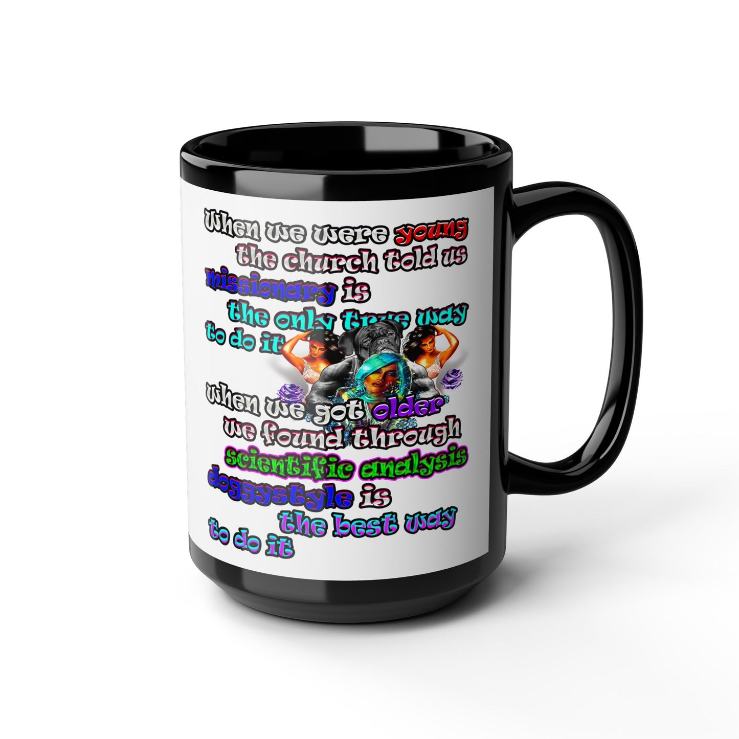 doggystyle - Black Mug (white)