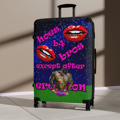 hoes b4 bros - Suitcase ('snoops' background)