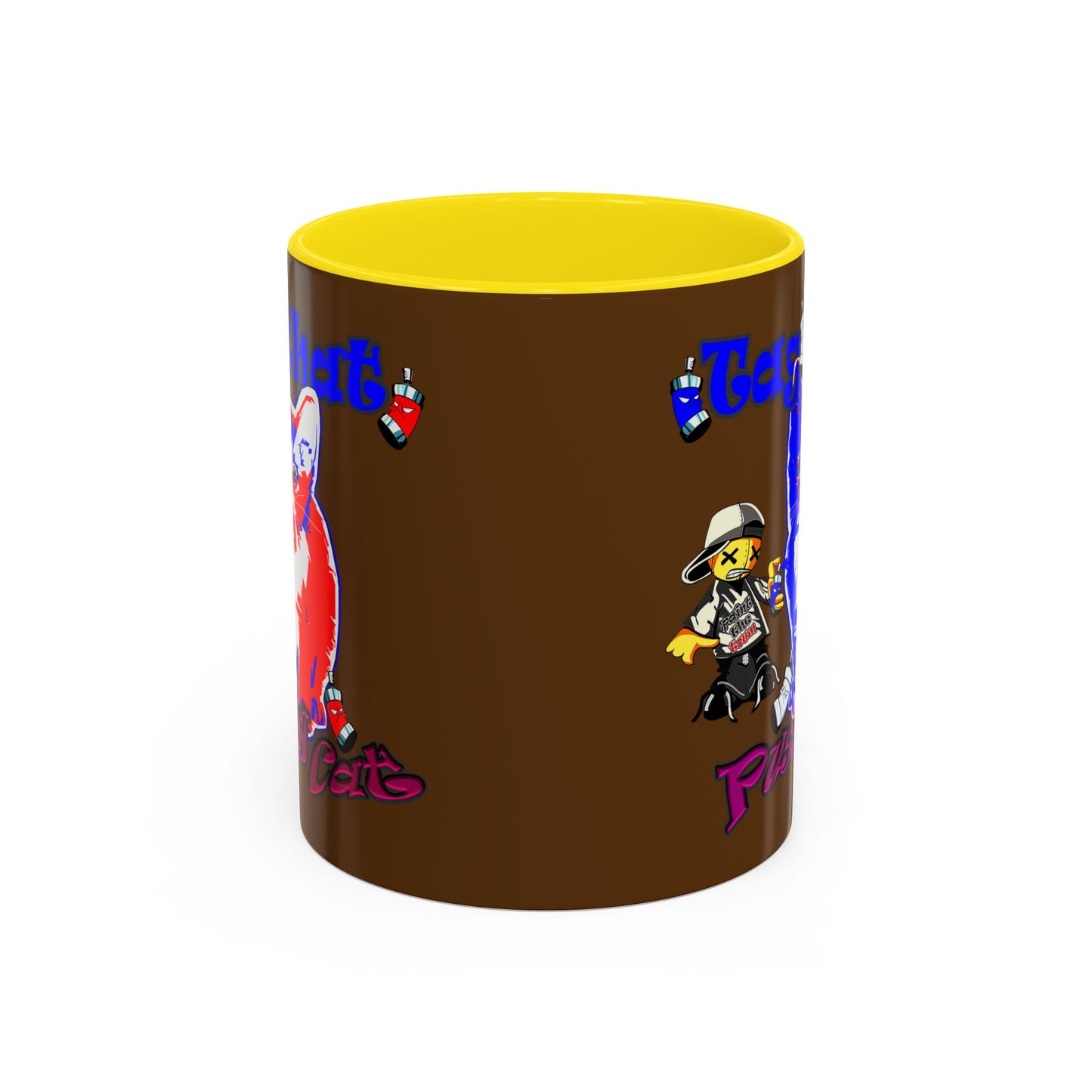tag that - Accent Mug (brown)