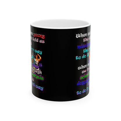 doggystyle - White Mug (black)