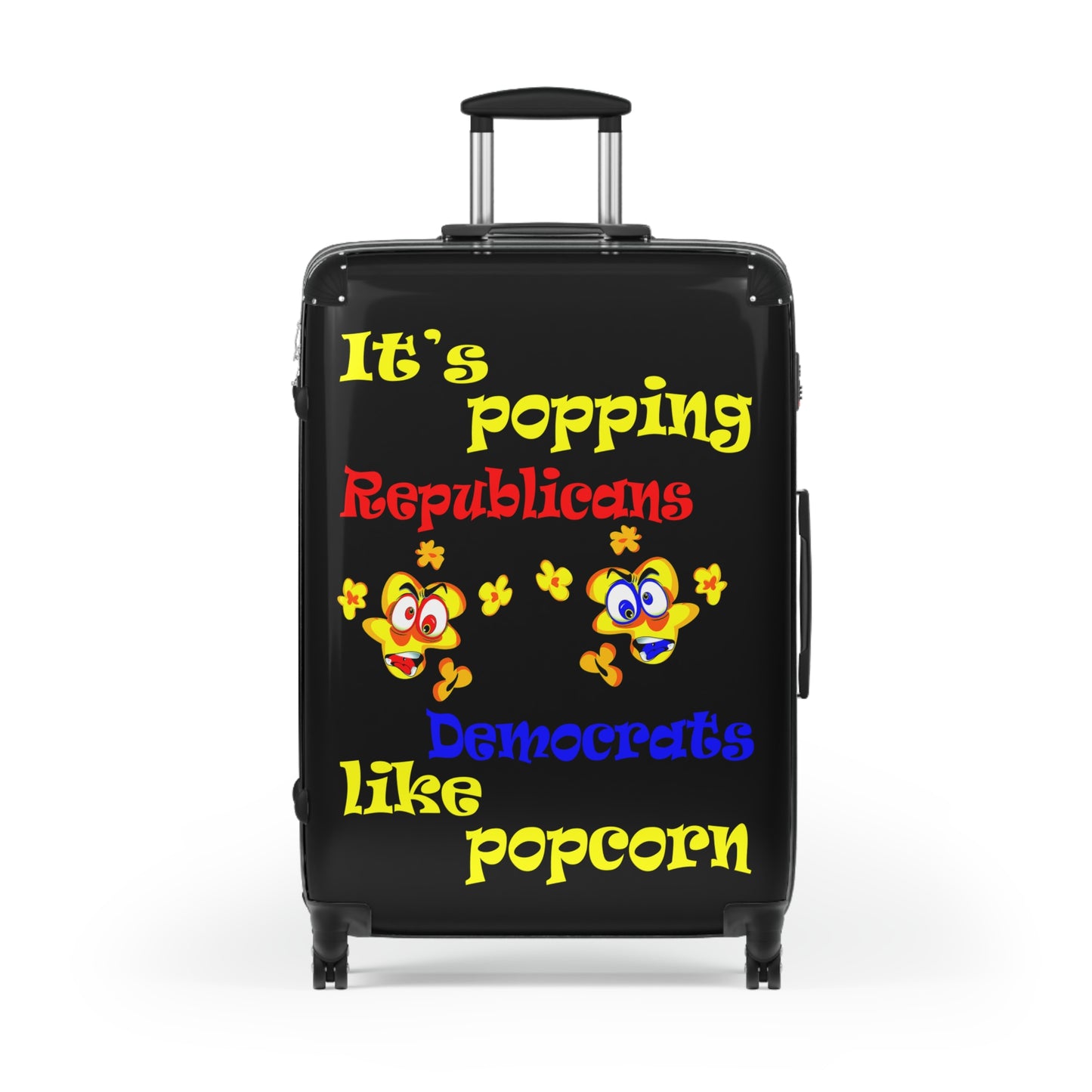 popping like popcorn - Suitcase (black)