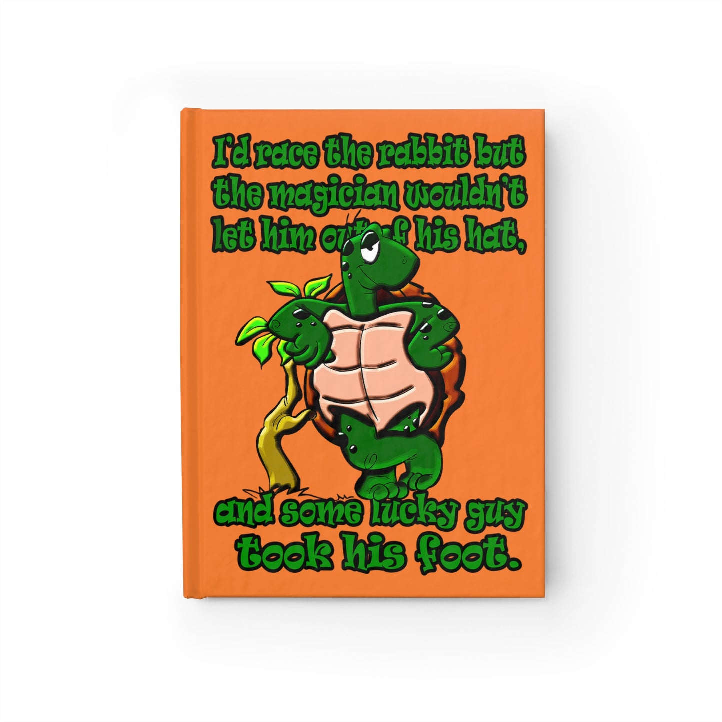 turtle race - journal-lined (crusta)