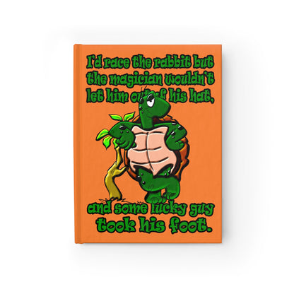turtle race - journal-lined (crusta)