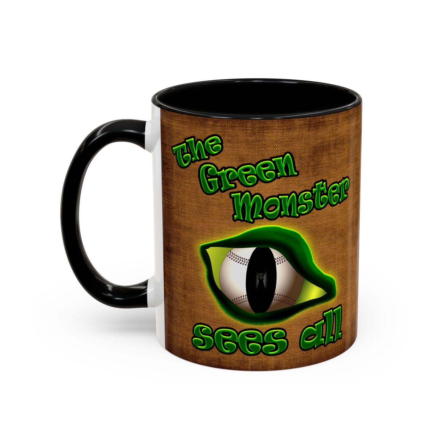 green monster - Accent Mug (brown papyrus)