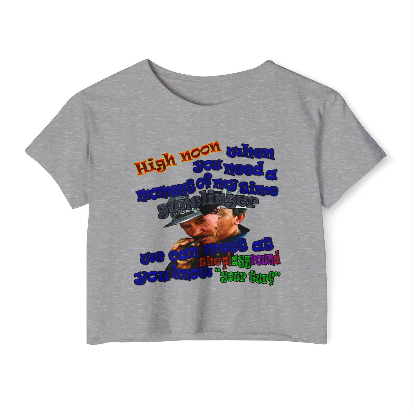 high noon - Women's Festival Crop Top