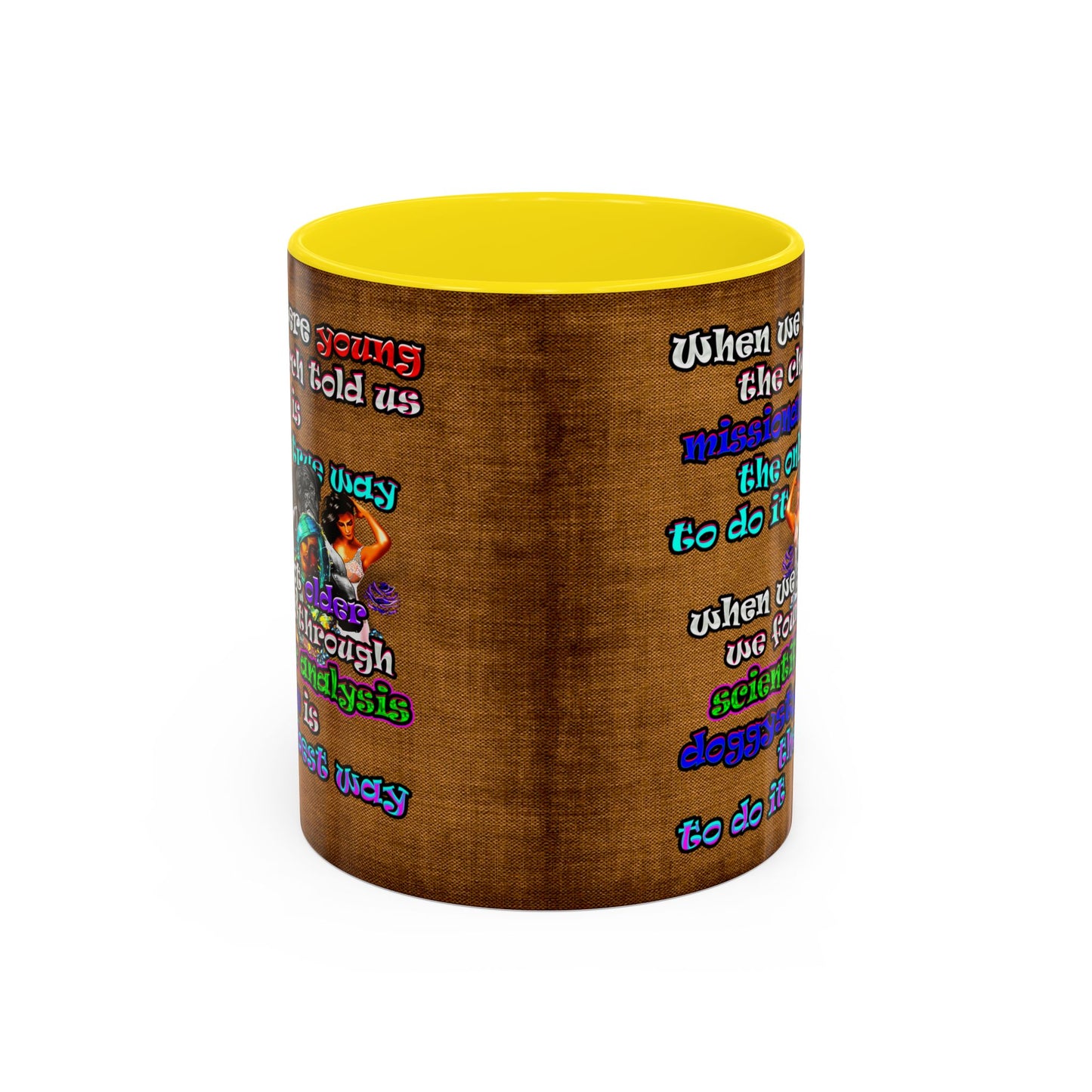 doggystyle - Accent Mug (brown papyrus)