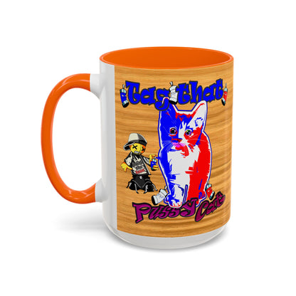 tag that - Accent Mug (butterscotch wood finish)