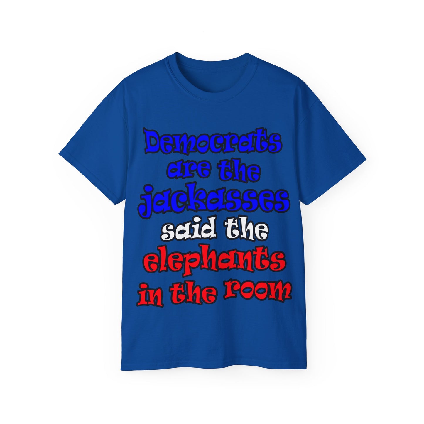 donkeys and elephants - Unisex Ultra Cotton Tee