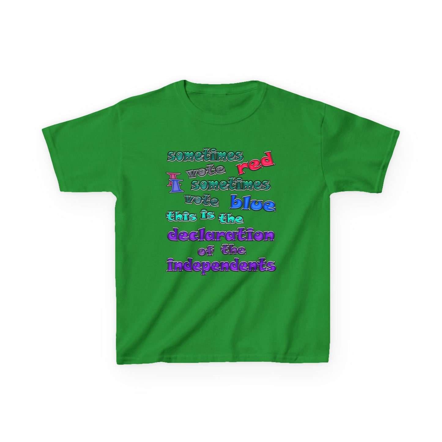 declaration of the independents - Kids Heavy Cotton™ Tee