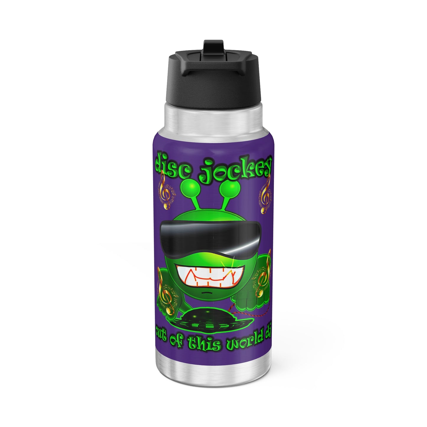 disc jockey - Gator Tumbler, 32oz (purple)