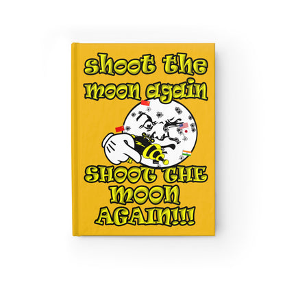shoot the moon again - journal-blank (yellow)