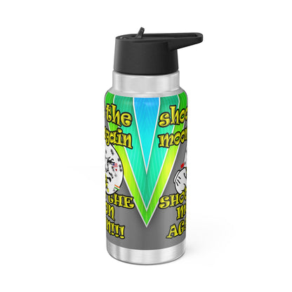 shoot the moon again - Gator Tumbler, 32oz  (rainbow split)