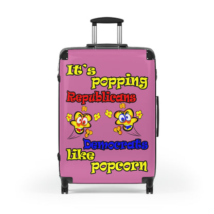 popping like popcorn - Suitcase (light pink)