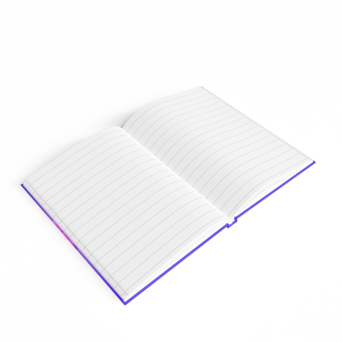 tag that - journal-lined (purple-pink wave)