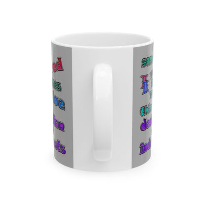 declaration of the independents - White Mug (light grey)