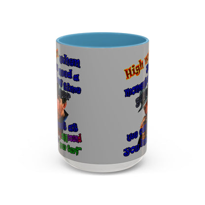 high noon - Accent Mug (light grey)