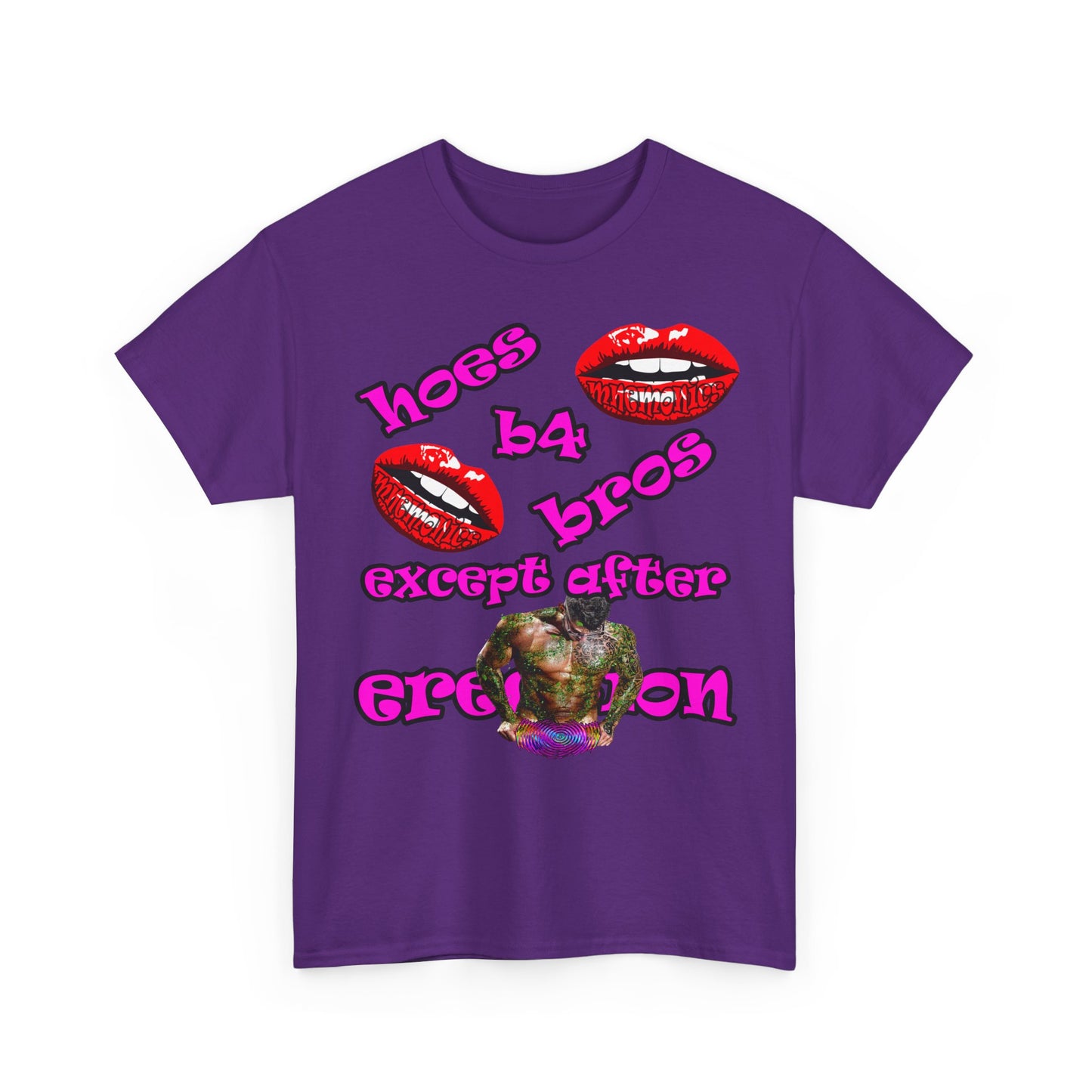 hoes b4 bros - Unisex Heavy Cotton Tee