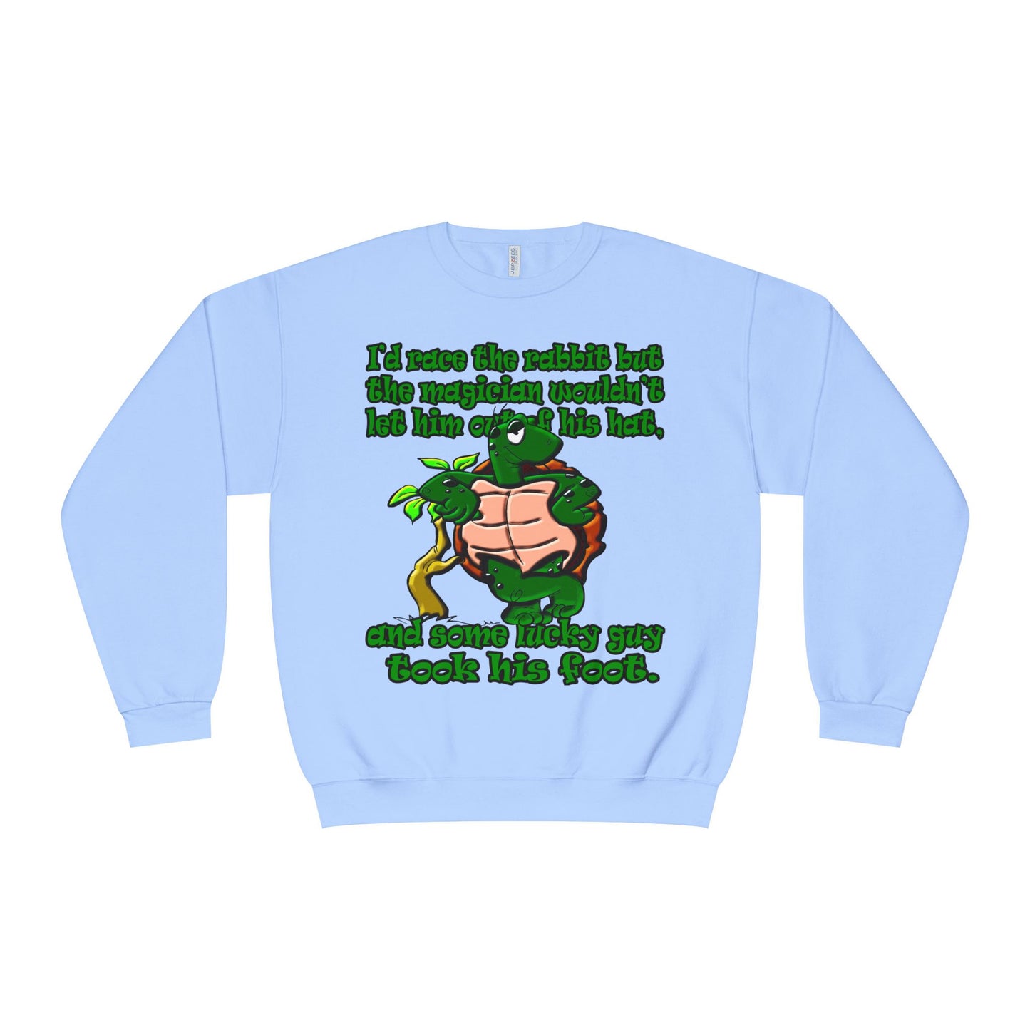 turtle race - Unisex NuBlend® Crewneck Sweatshirt