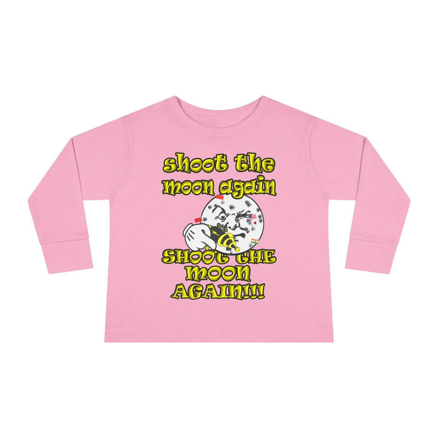 shoot the moon again - Toddler Long Sleeve Tee