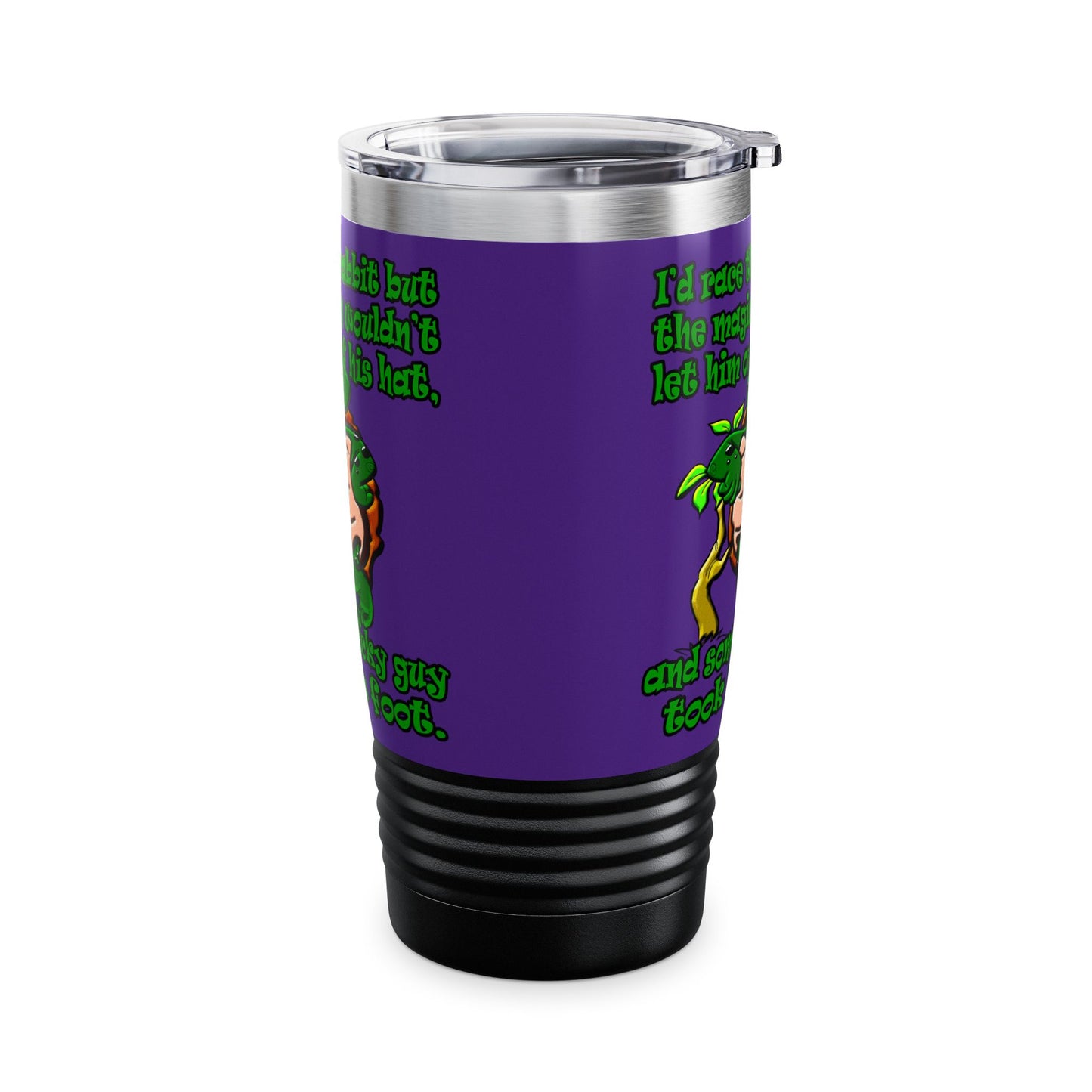 turtle race - Ringneck Tumbler, 20oz (purple)