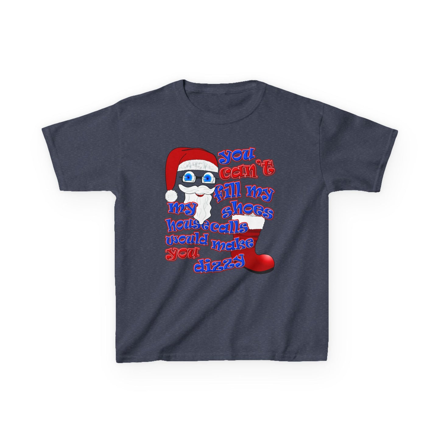 santa's shoes - Kids Heavy Cotton™ Tee
