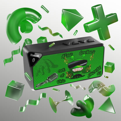 disc jockey - Jabba Bluetooth Speaker (logo green)