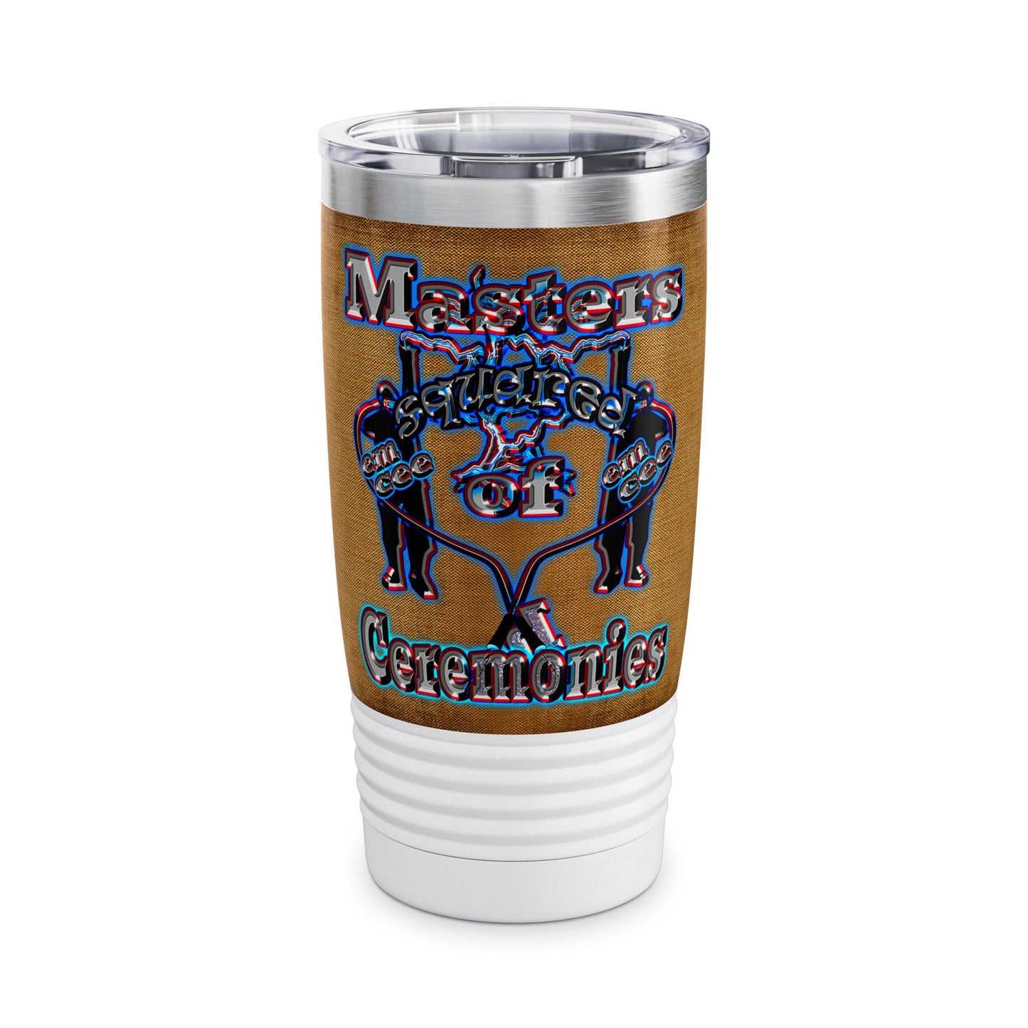 em cee squared - Ringneck Tumbler, 20oz (brown papyrus)