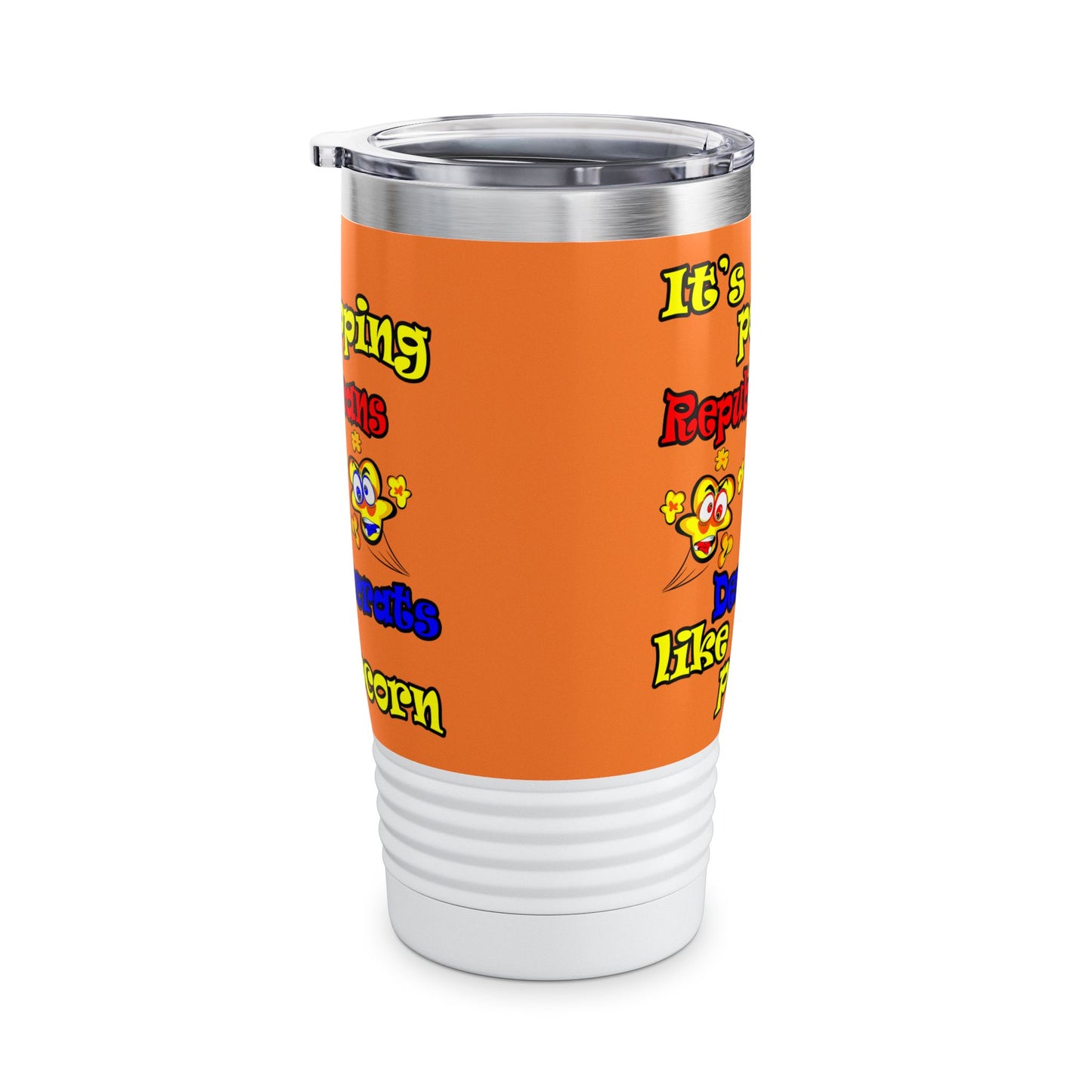 popping like popcorn - Ringneck Tumbler, 20oz (crusta)