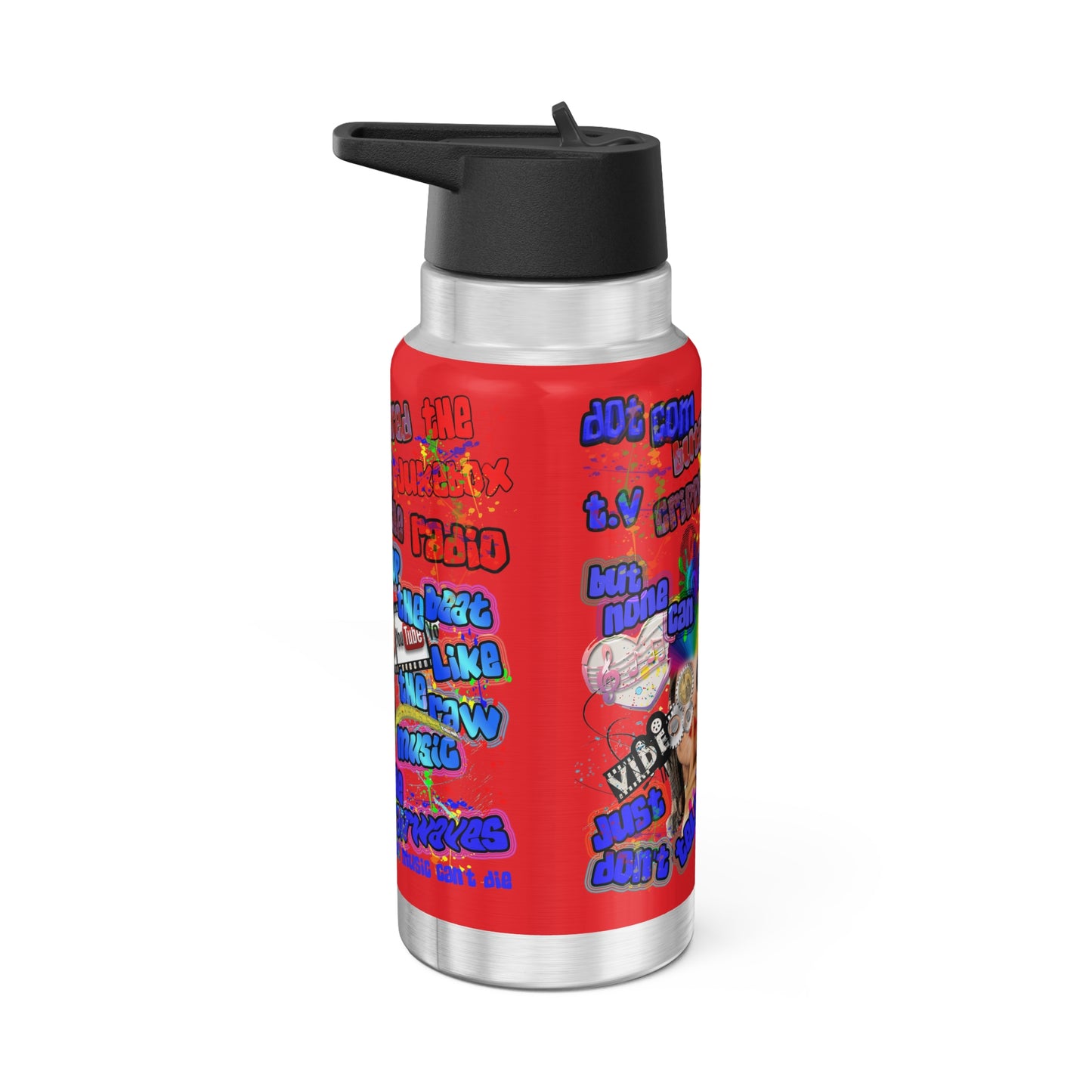 drop the beat - Gator Tumbler, 32oz (red)