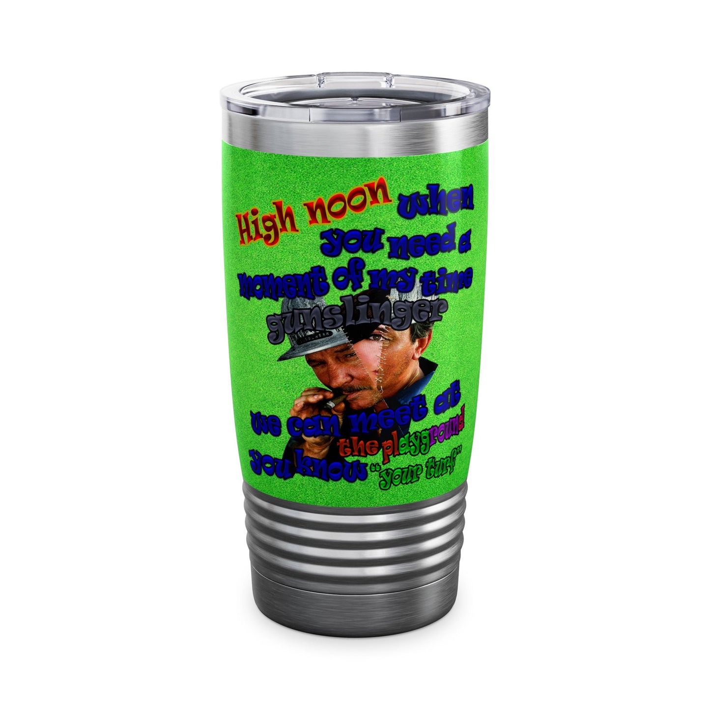 high noon - Ringneck Tumbler, 20oz (green turf)