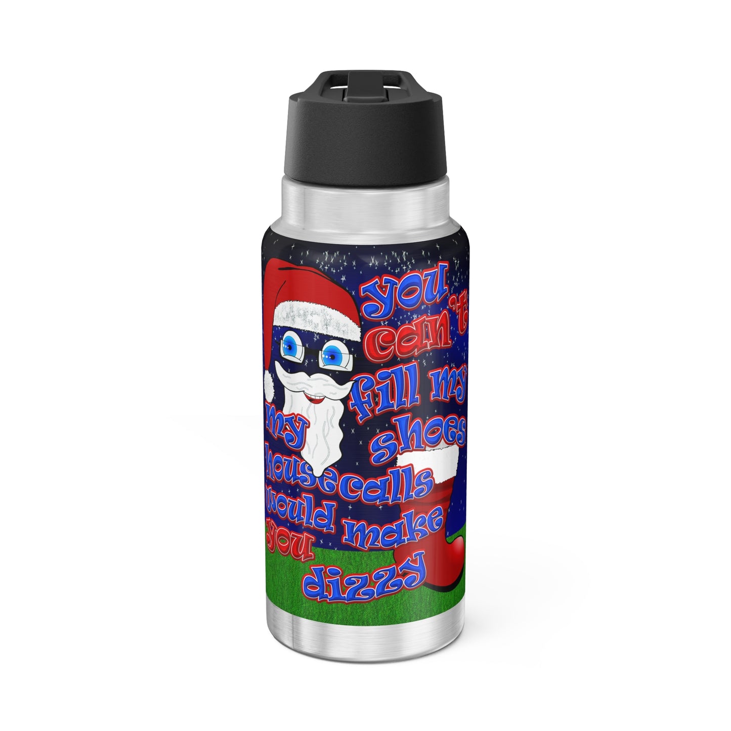 santa's shoes - Gator Tumbler, 32oz  ('snoops' background)
