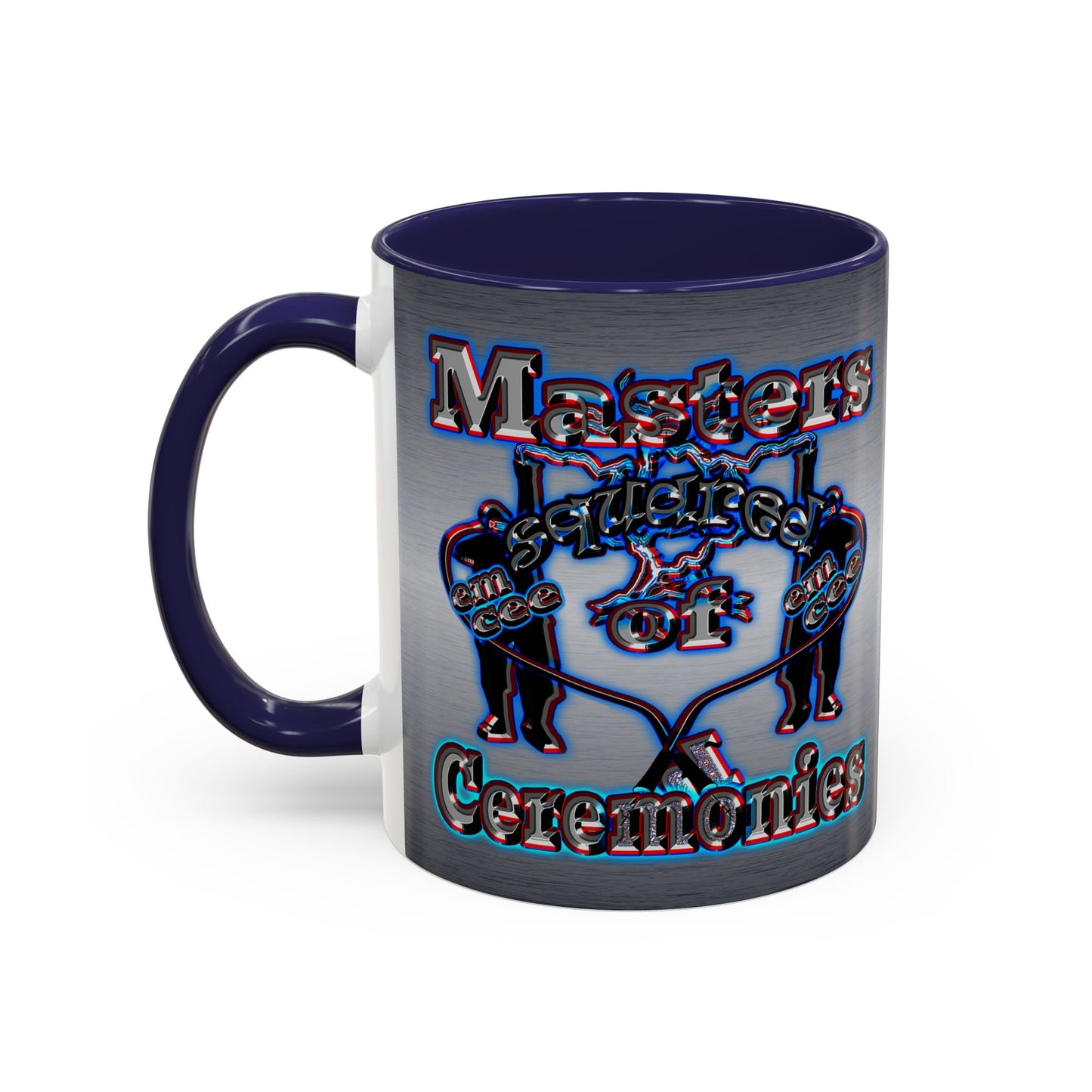 em cee squared - Accent Mug (brushed nickel)