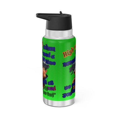 high noon - Gator Tumbler, 32oz  (logo green)