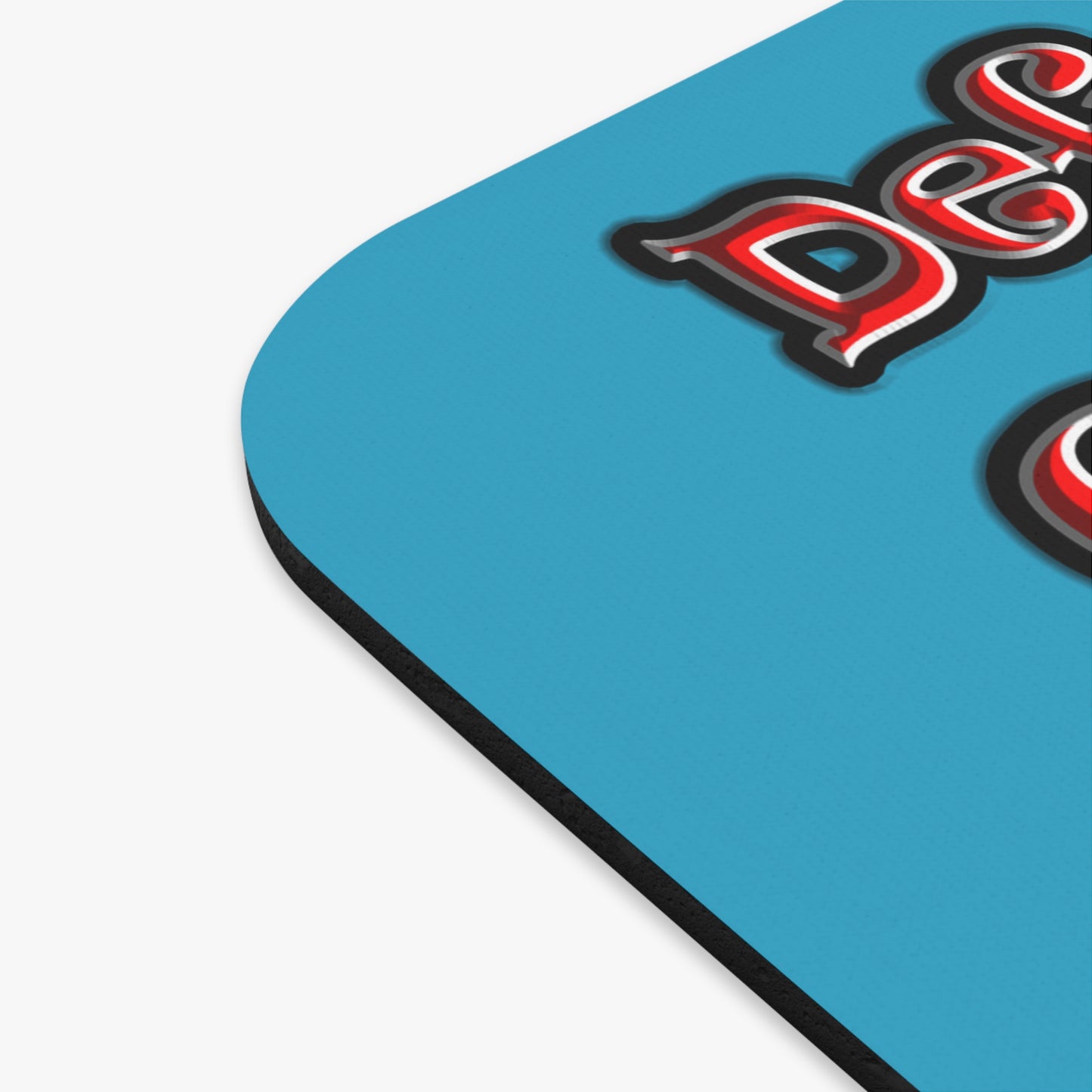 defy conquer reach - Mouse Pad (Rectangle) (turquoise)