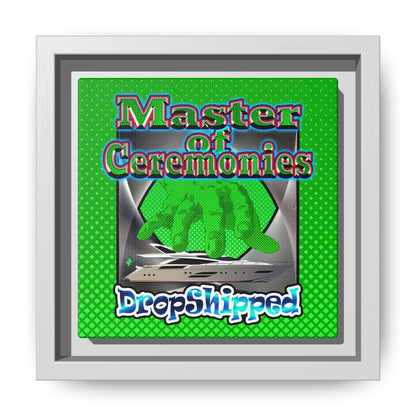 logo - framed canvas art (logo green)