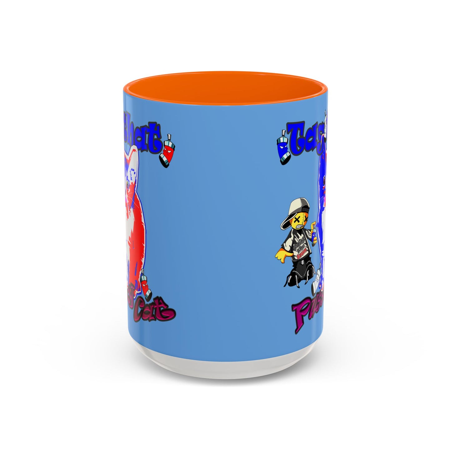 tag that - Accent Mug (light blue)