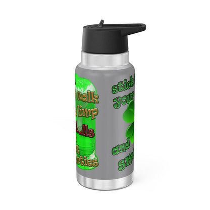 celtics logo - Gator Tumbler, 32oz (grey)