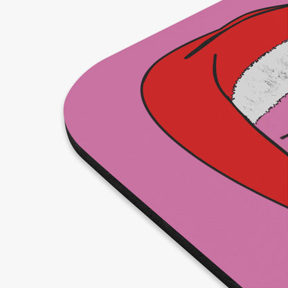 santa's shoes - Mouse Pad (Rectangle) (light pink)