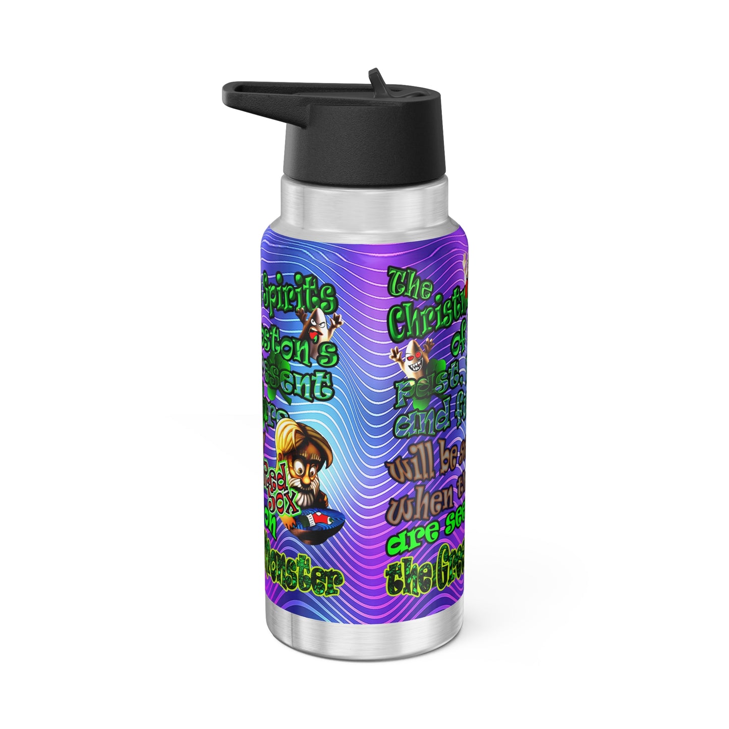 christmas spirits of boston - Gator Tumbler, 32oz  (purple wave)