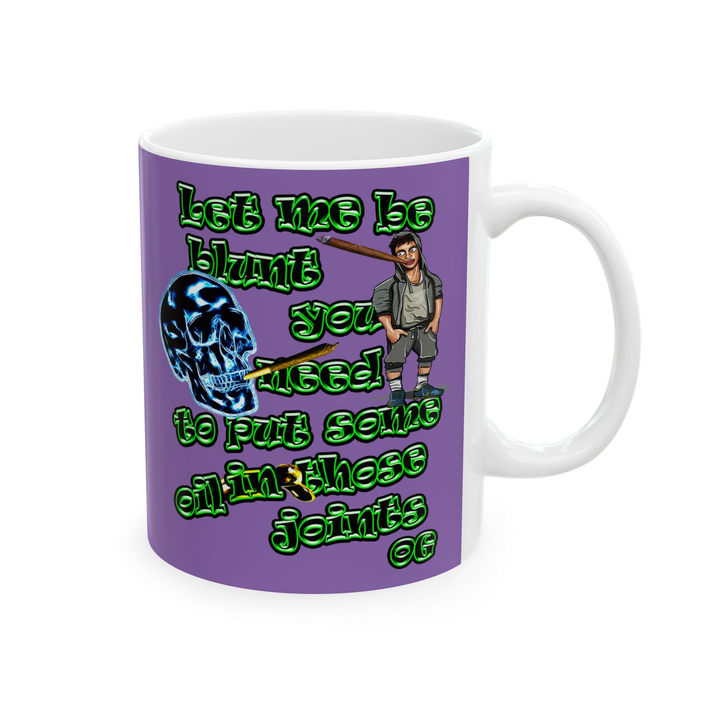 og - White Mug (light purple)