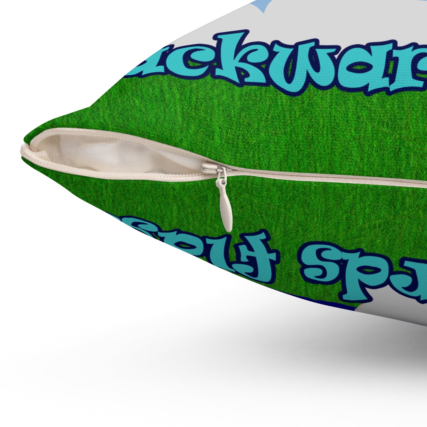 shoot for the stars - Spun Polyester Square Pillow - ('snoops' background)