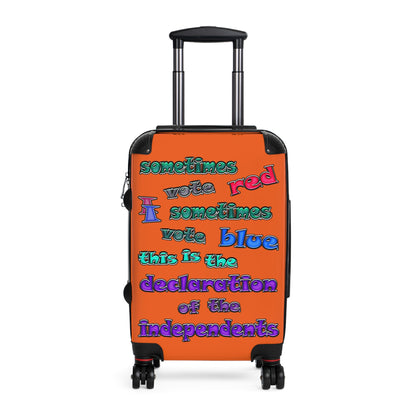 declaration of the independents - Suitcase (orange)