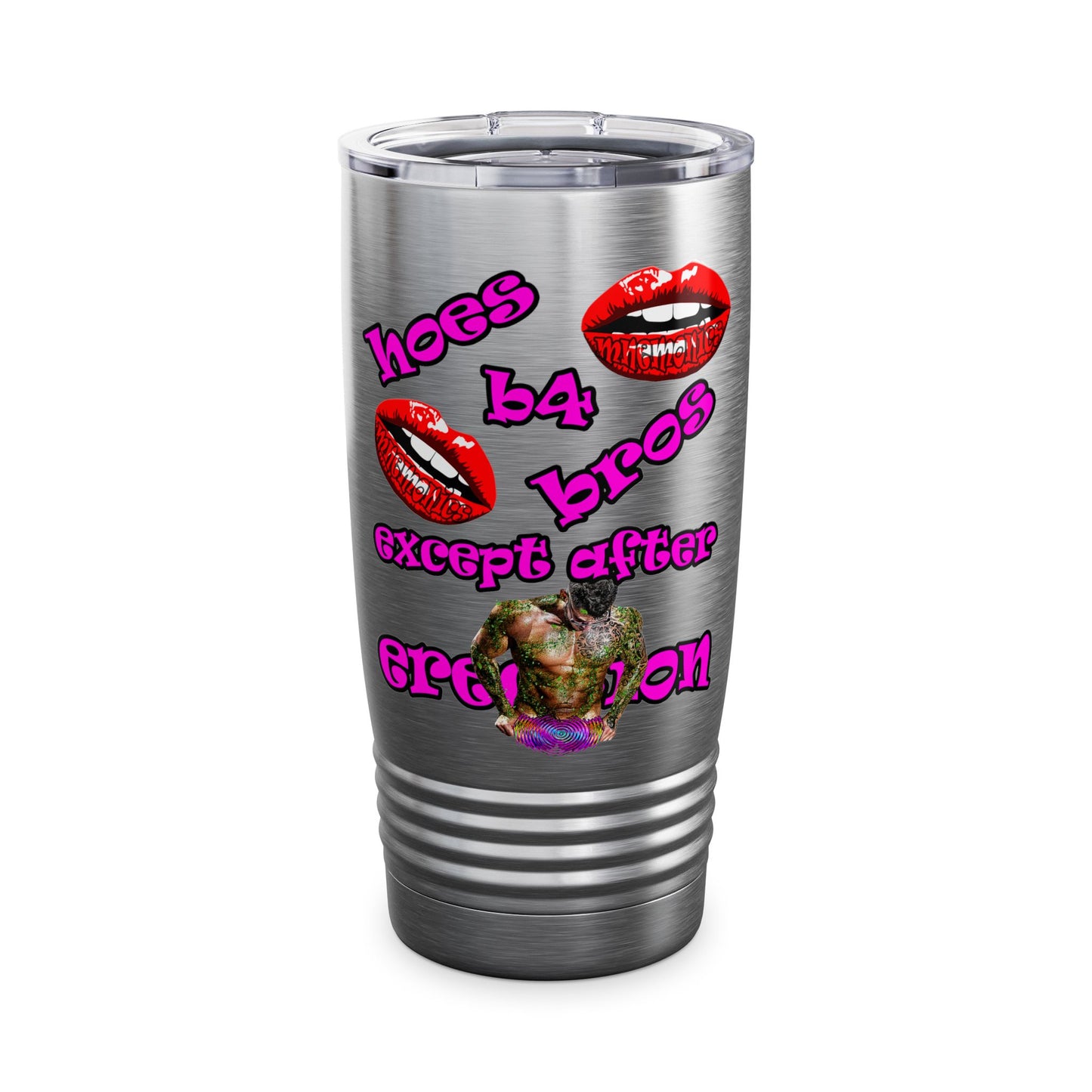hoes b4 bros - Ringneck Tumbler, 20oz