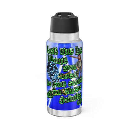 og - Gator Tumbler, 32oz  (blue-white wave)