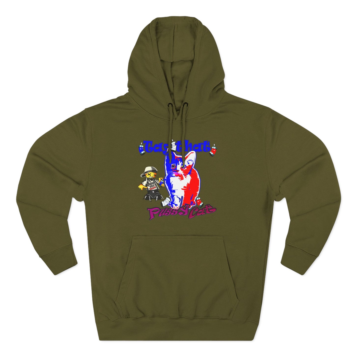tag that - Three-Panel Fleece Hoodie